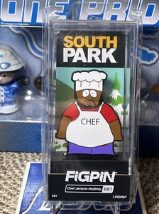 FiGPiN Chef Jerome McElroy South Park #681 LE 1,000 Unopened Sealed Mint💎 - Picture 1 of 7