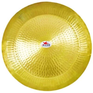 Brass Plate/Platter Hammered Brass Parat. Diameter 18 Inches, Height 3.5 Inch - Picture 1 of 4