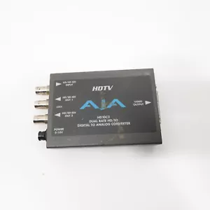 Mini convertidor analógico/digital AJA HD10AVA HD/SD + incrustador de audio, componente HD - Imagen 1 de 6