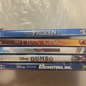 DISNEY DVD LOT OF 5 BLU-RAY & DVD MOVIES. ***SEE DESCRIPTION*** - Picture 1 of 16