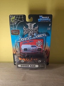 Muscle Machines Jesse James West Coast Choppers 2004 Dodge Ram Flames 1:64 NIB - Picture 1 of 18
