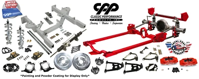 1962 67 Chevy II Nova Mustang 2 IFS 13" C7 Wilwood Viking Coilover TCI 4 Link - Imagem 1 de 4