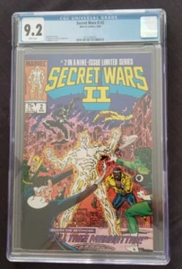 Secret Wars II #2 (1985) CGC 9.0 Marvel Beyonder Key 83 - Picture 1 of 2