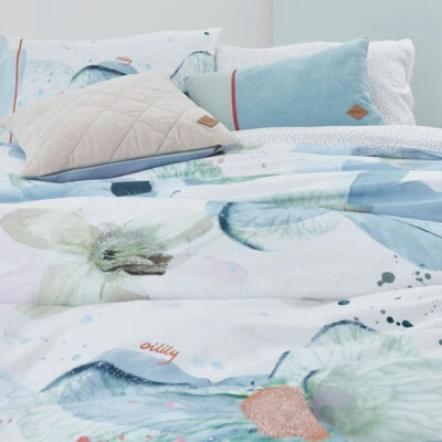  Completo letto matrimoniale BITTERSWEET effetto copriletto 100% Raso - Immagine 1 di 3