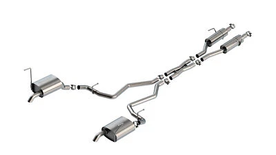 Borla S-Type Cat-Back Exhaust For 2021-2023 Jeep Grand Cherokee L 3.6L V6 AT Foto 1 de 3
