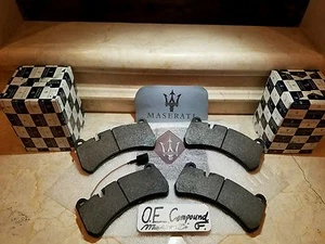 Maserati GHIBLI SQ4 Quattroporte GranTurismo O.E FRONT Brake Pads!2007-2025 NEW! - Picture 1 of 10
