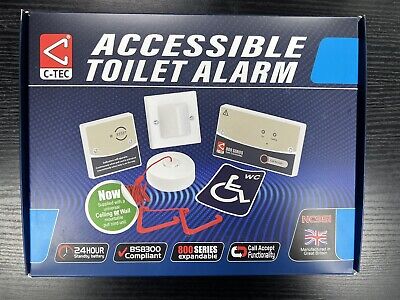 C-TEC NC951 800 Series Disabled Persons Accessible Toilet Alarm Kit FREE P&P • 69.99£