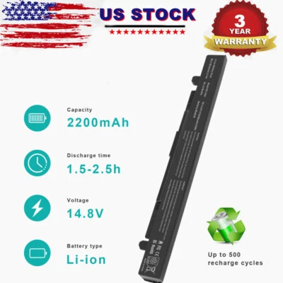 Batería A41-X550A para Asus A550VB F550C R510CA X550D X550L X550J K550L X550VX Foto 1 de 4