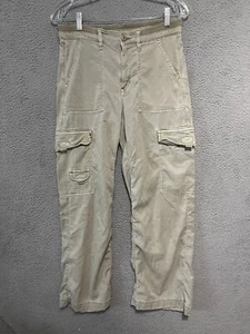 American Eagle Womens Cargo Pants Size 4 Short Stretch Adult Lyocell - Picture 1 of 5