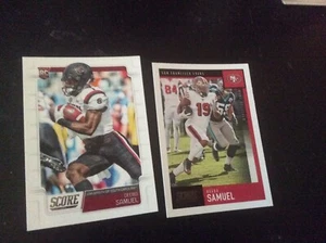 Deebo Samuel 2019 Score RC & 2020 Score 2 Karten Lot KOSTENLOSER VERSAND MÖGLICH  - Bild 1 von 1
