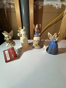 Set of 4 Angel Collector Bells - Picture 1 of 5