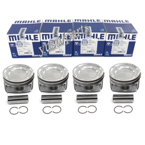 4x Mahle Pistons Rings Set Φ83mm STD For Mercedes-Benz C250 C300 W205 2.0T M274 - Picture 1 of 5