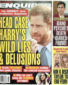 NATIONAL ENQUIRER January 30 2023 Prince Harry Bryan Kohberger Kim Kardashian - Foto 1 di 2