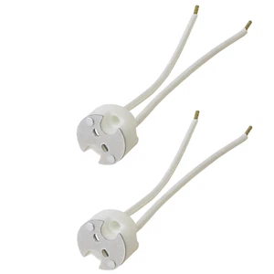 2x Fassungen G4 GX5,3 Sockel Halogen LED Strahler MR16 12V Fassung Lampenfassung - Bild 1 von 5