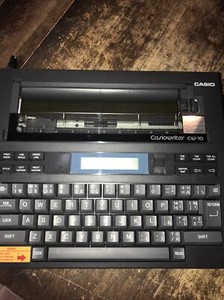 Casio 打字机 文字处理机 Ebay