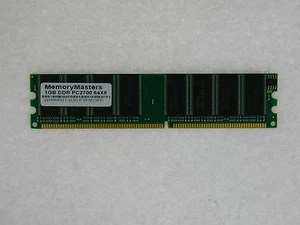 1GB DDR MEMORY RAM PC2700 NON-ECC DIMM 184-PIN 333MHZ - Picture 1 of 1