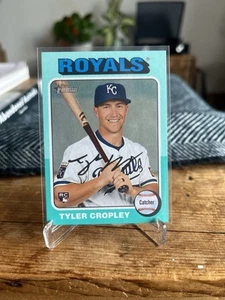 Tyler Cropley RC, Aqua, 2024 Topps Heritage High Number, Kansas City Royals, MLB - Picture 1 of 2