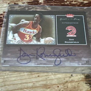 2005-06 FLEER DAN ROUNDFIELD GREATS OF THE GAME AUTO #GG-RO ATLANTA HAWKS - Picture 1 of 2