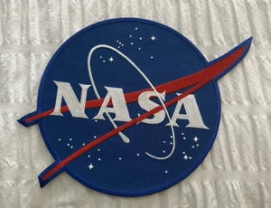 NASA -- VECTOR LOGO EMBLEM / PATCH -- 8" -- MINT CONDITION - Picture 1 of 2