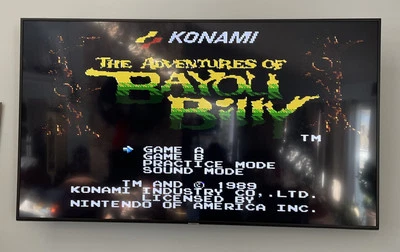 The Adventures of Bayou Billy -  (Nintendo NES, 1989) Tested / Working VGUC - Image 1 of 4