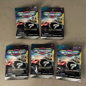 Micro Machines 2020 Hasbro Mystery Vehicle paquete de 5 piezas + 1 Star Wars sellado - Imagen 1 de 4