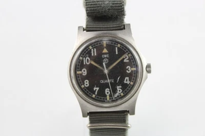 Orologio CWC Fat Boy Emesso Militare Ref. W10 Quarzo Ricambi/Riparazioni - Immagine 1 di 4