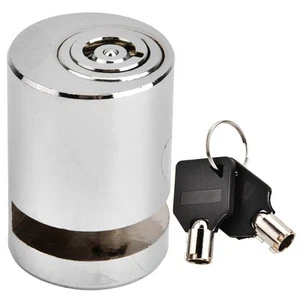Silver Anti-Theft Brake Disc Lock Brake Disc Lock Mountain Bike Cyclist For - Picture 1 of 8