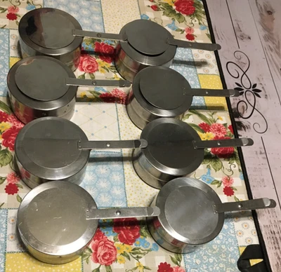 Sterno Holders For Chafing Dishes Stainless Steel Standard Size - 8 units NEW - Image 1 of 2