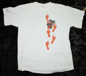 Vintage Single Stitch Jesus 1991 Shirt Size XL “You Can Talk The Talk” Soft Tee - Picture 1 of 8