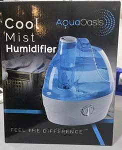 AquaOasis® Cool Mist Humidifier (2.2L Water Tank) Quiet Ultrasonic HumidifierNEW - Picture 1 of 4