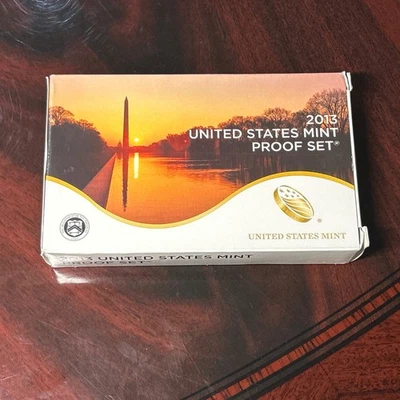 2013 United States Mint Proof Set 14 Coin Set OGP - Image 1 of 4