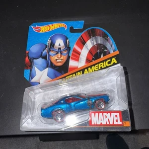 Capitán América 2014 Mattel Hot Wheels Marvel Personaje Coche - Imagen 1 de 1