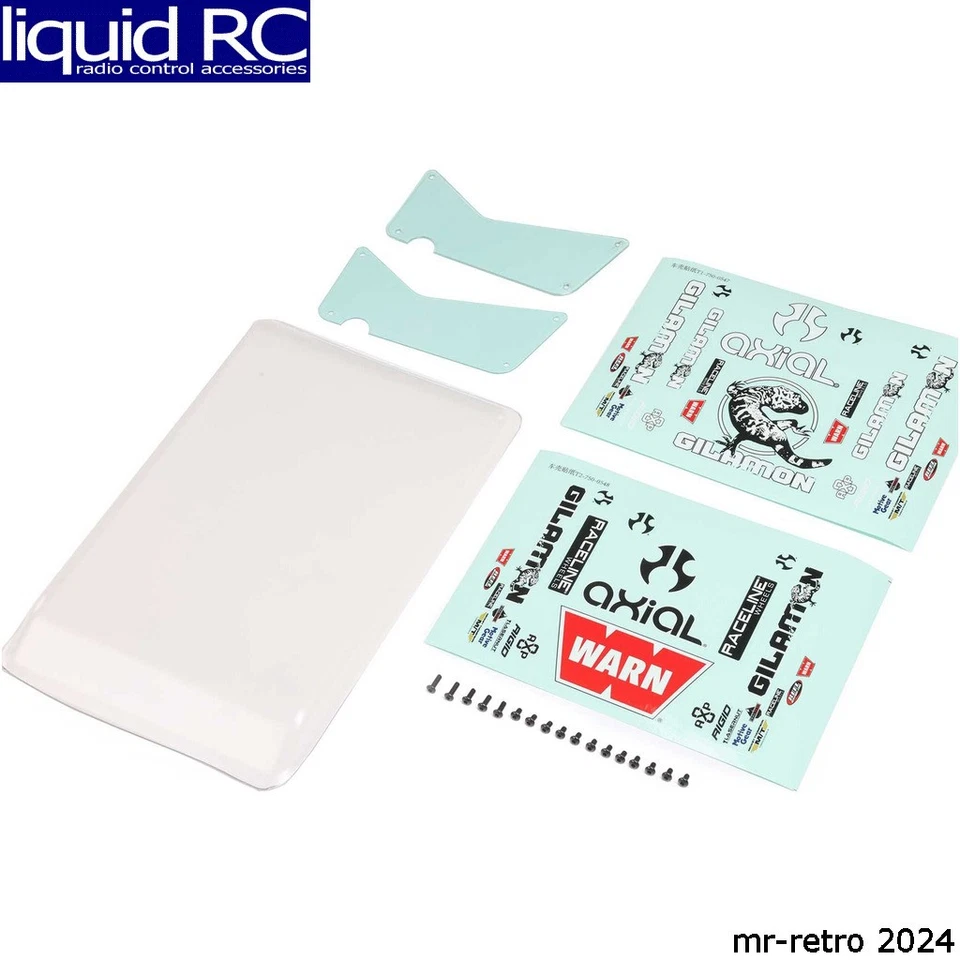 Axial AXI-2187 Gilamon AXP8 Clear Body Panel Set