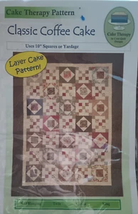 Classic Coffee Cake Layer Quilt Pattern CQS039 2008 - Picture 1 of 2