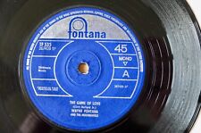 WAYNE FONTANA THE MINDBENDERS THE GAME OF LOVE 7" FONTANA (1965) VG+ POP BEAT UK