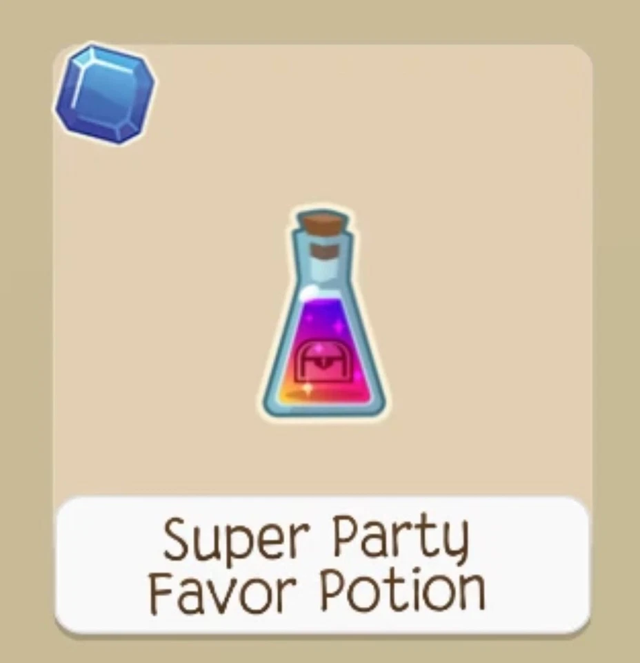 Super Party Favor Potion (Please Read Desc) Animal Jam Play Wild AJPW