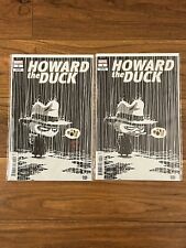 Howard The Duck #1 Skottie Young Variant Signed & Remark Deadpool by Natwa Lot-2