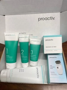 Proactiv 3 Steps 90 Day Acne Treatment System Exfoliator/Pore/Hydrator Full Kit