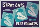 Stray Cats Concert Poster 1988 F-48 Fillmore