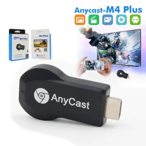 AnyCast M4 Plus WiFi Display Dongle Receiver Airplay Miracast HDMI TV >>P - Afbeelding 1 van 10