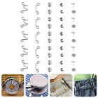  5 Sets Waist Buttons Metal Pant Waistband Expander Jeans Accessories Nail-free