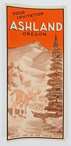 Brochure da viaggio vintage "Il tuo invito ad Ashland Oregon" - Foto 1 di 4