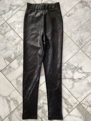 Topshop 黑色弹力打底裤女式 2 码 — 第 1/4 张图片