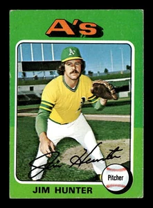 Jim Hunter 1975 Topps #230 Oakland Athletics MINI VG (MK) - Picture 1 of 2