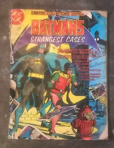 HEAVILY DAMAGED Batman's Strangest Cases (Comic, 1978) DC Collector's Edition - Picture 1 of 10