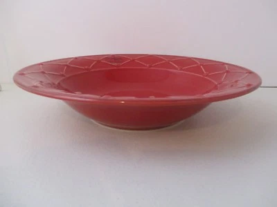 CASAFINA MERIDIAN RED SOUP/ PASTA BOWL 9 1/8" -0911D