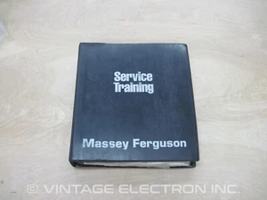 ORIGINALE MASSEY FERGUSON Service Training Information Manuale: Trattore, Combinatore - Foto 1 di 14