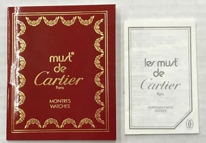 LIBRI OROLOGI MUST DE CARTIER MONTRES - Foto 1 di 9