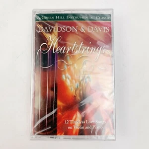 Davidson & Davis Heartstrings Green Hill Instrumental Classic Cassette Tape New - Picture 1 of 2