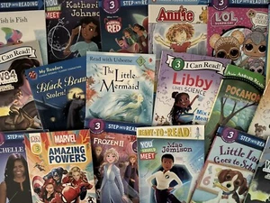 Lot of 10 GIRLS Level 3 PB Books - Step Into Reading, I Can Read, DK - GREAT! π - Picture 1 of 5